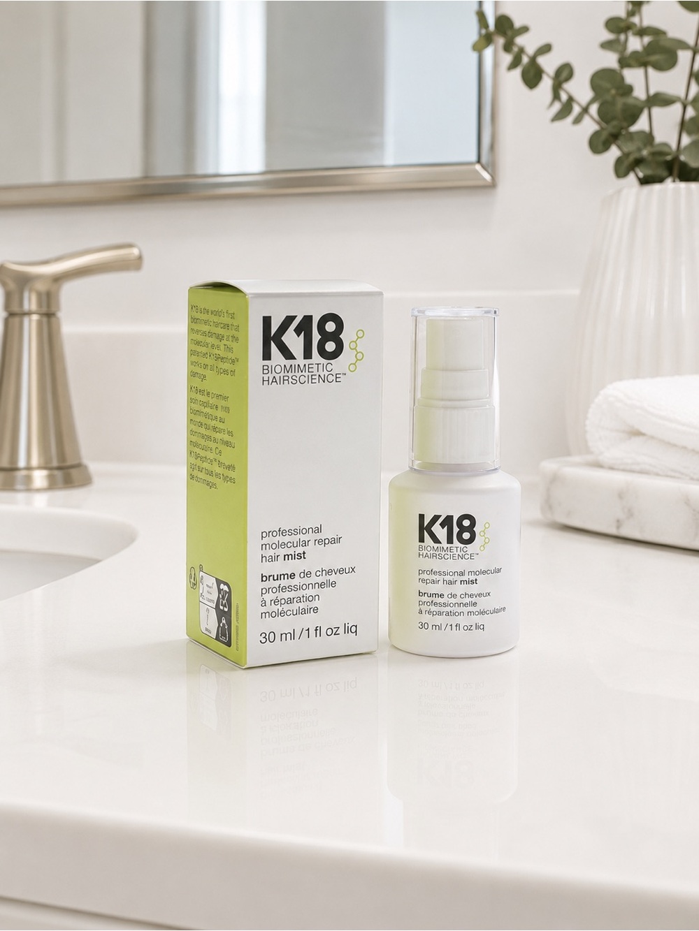 K18 Professional Molecular Repair Hair Mist - 30ML Brand New in the Box!